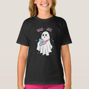 BOO-JEE Spooky Cute Ghost Halloween Costume Design T-Shirt