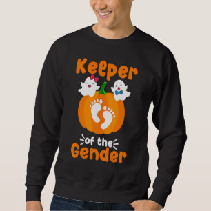 Boo Keeper of the Gender Reveal Baby Announcement Sweatshirt
