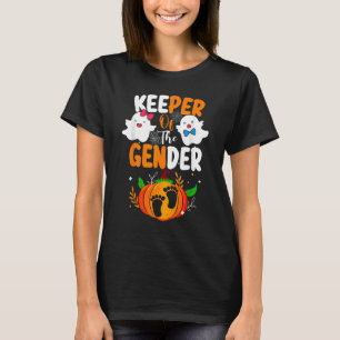 Boo Keeper of the Gender Reveal Baby Announcement T-Shirt