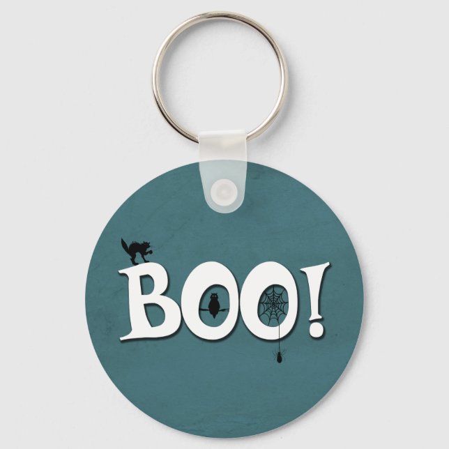 Boo! Key Ring (Front)