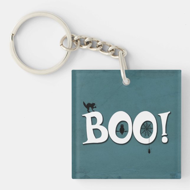 Boo! Key Ring (Front)
