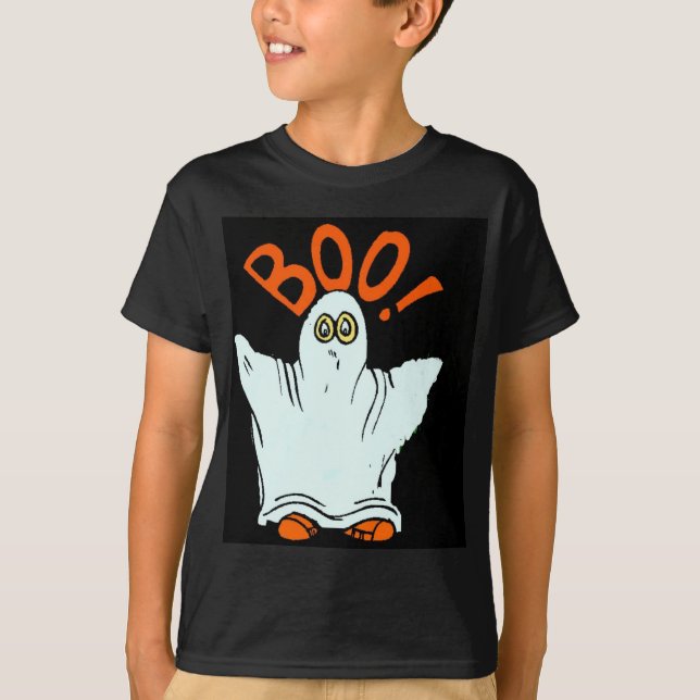 Boo! Kids Dark T-Shirt (Front)
