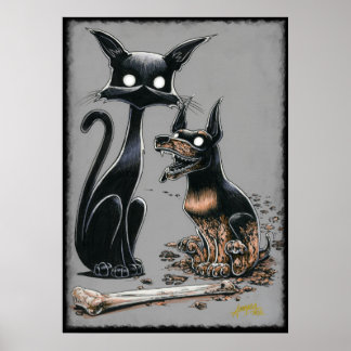 Boo Kitty Makes a Buddy Poster