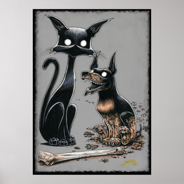 Boo Kitty Makes a Buddy Poster (Front)