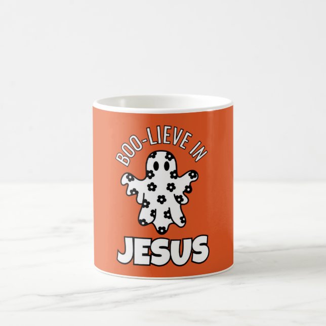 Boo-lieve in Jesus Coffee Mug (Center)