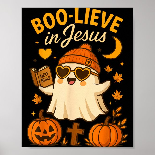 Boo-lieve In Jesus  Poster (Front)