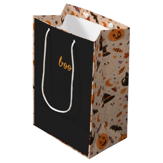 boo medium gift bag (Front Angled)