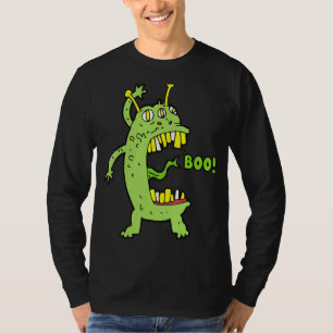 Boo  Monster Alien Halloween T-Shirt