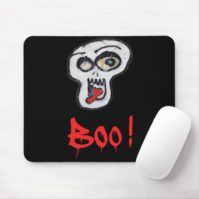 Boo! Mouse Pad (With Mouse)
