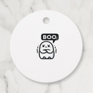 Boo Of Disapproval Funny Quote Favour Tags