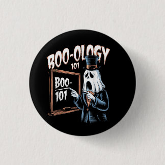 Boo-Ology 101,happy halloween 3 Cm Round Badge