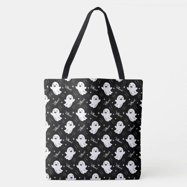 Boo Parade – Whimsy in the Shadows Tote Bag (Front)