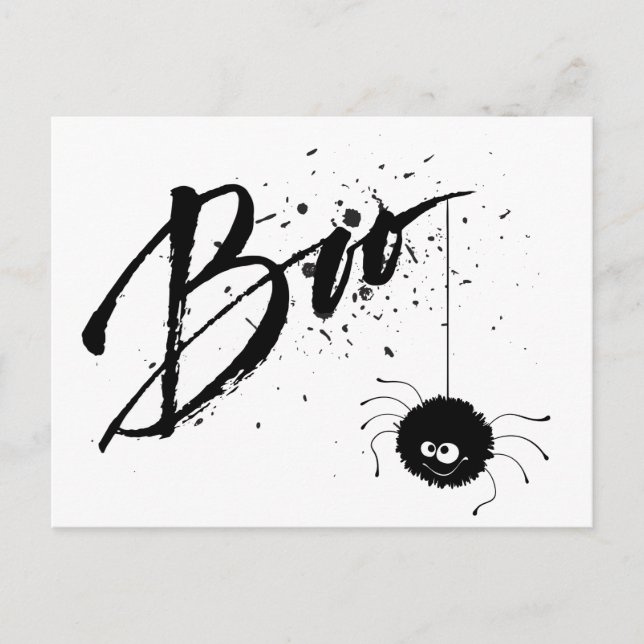 Boo Postcard (Front)