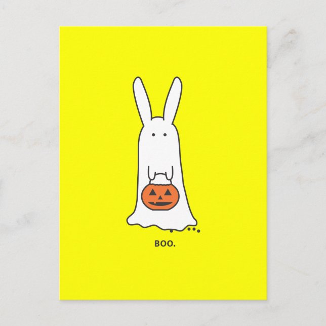 BOO. POSTCARD (Front)