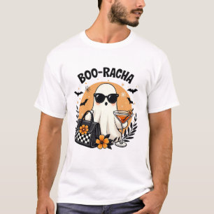 Boo-racha Funny Halloween Ghost Boo Jee T-Shirt