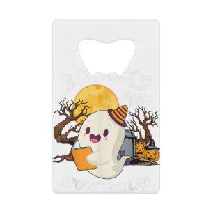 Boo Read Books Library Funny Booooks Ghost Hallowe