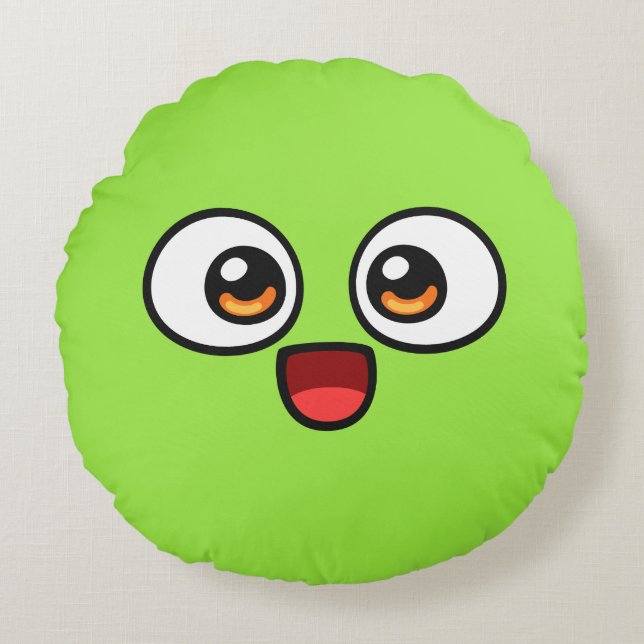 Boo Round Pillow (Front)