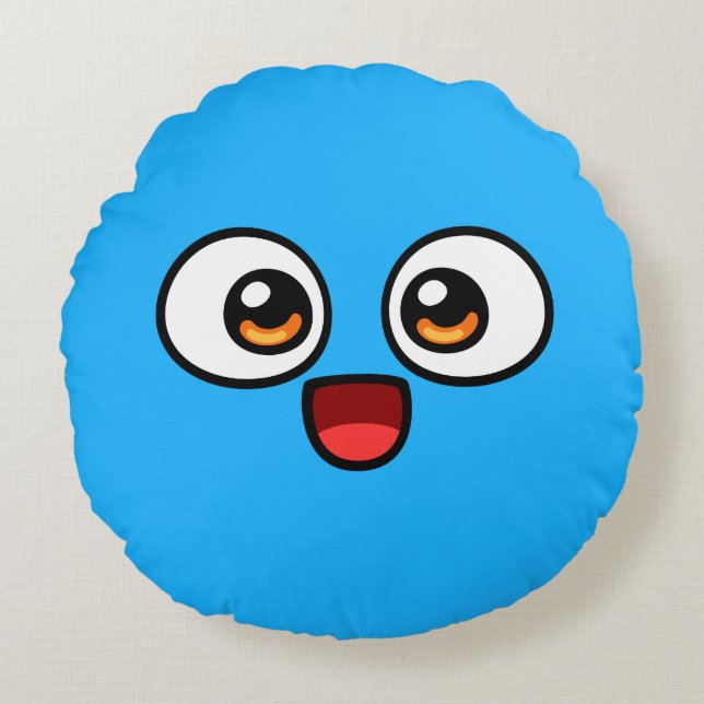 Boo Round Pillow (Front)