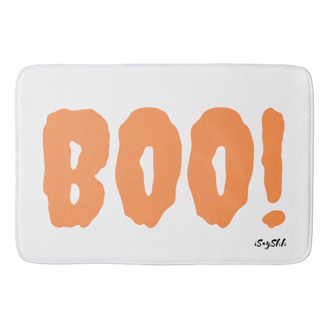 boo, scary bath mat (Front)
