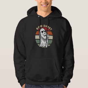 Boo Sheet Ghost   Halloween Boo Sheet Hoodie