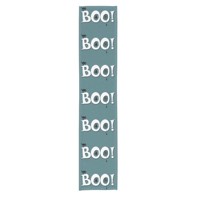 Boo! Short Table Runner (Front)