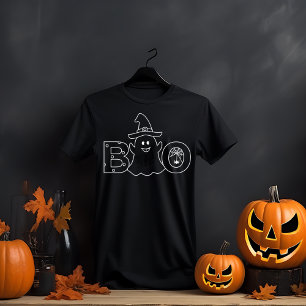 BOO Silhouette Halloween T-Shirt