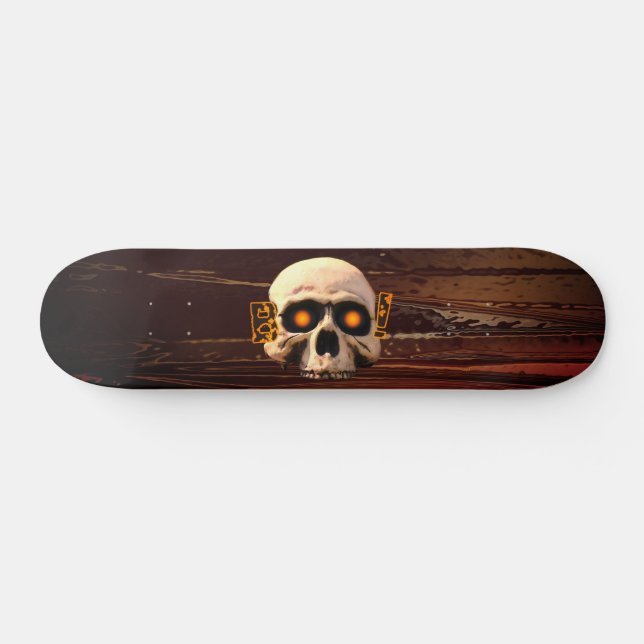 Boo Skull Skateboard (Horz)