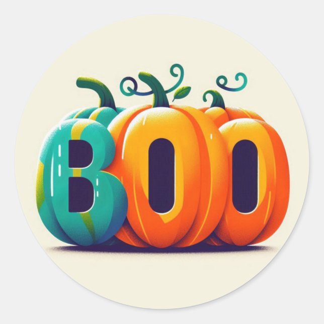 Boo Stickers  (Front)
