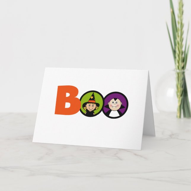 BOO T-shirts and Gifts Card (Front)