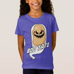 Boo-Tato Spooky Potato Food Halloween T-Shirt