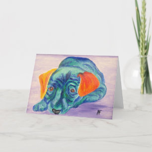 Boo - the cute Dog - Greeting Card
