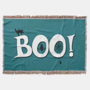 Boo! Throw Blanket