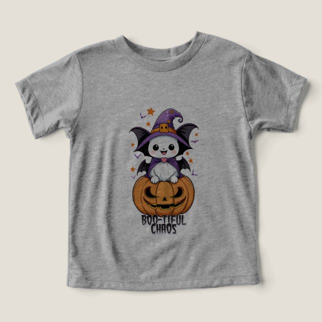 Boo-tiful Chaos | Bats, Hats, & Pumpkins (Design Front)