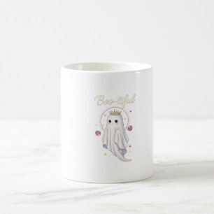 Boo-tiful Elegant Ghost Pretty Spooky Coffee Mug