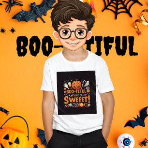Boo-tiful Family   Matching Halloween Boys'  T-Shirt