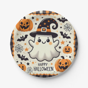 Boo-tiful Halloween Party Plate