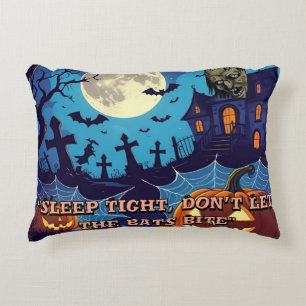 "Boo-tiful Halloween rest" Accent Pillow
