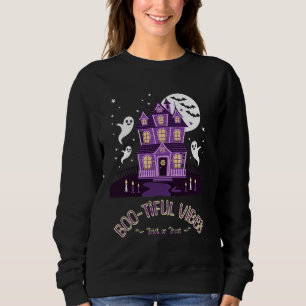 Boo-Tiful Halloween Themed Sweatshirt