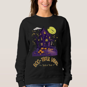 Boo-Tiful Halloween Themed Sweatshirt
