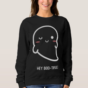 Boo tiful little Halloween Ghost for Halloween Par Sweatshirt