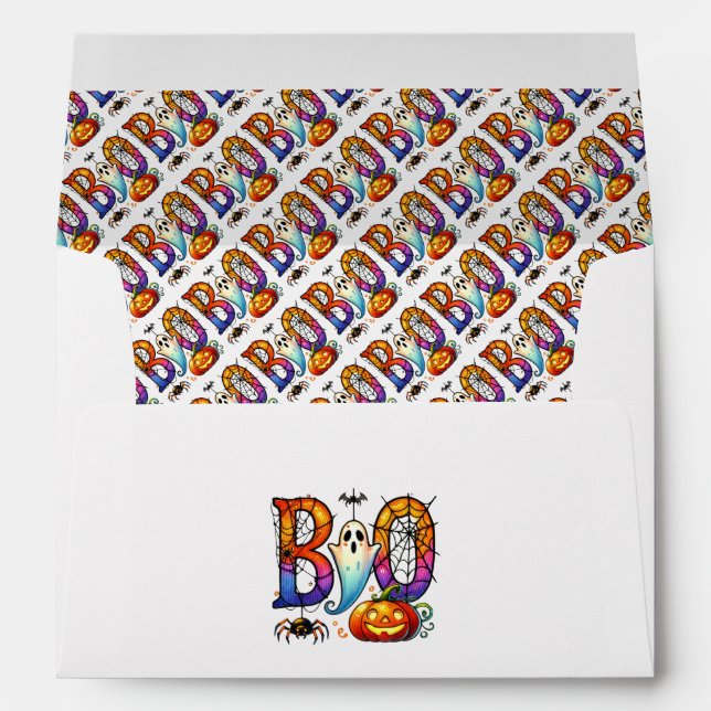 BOO-tiful Mischief in Three Acts Envelope (Back (Bottom))