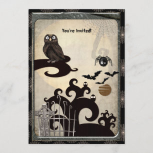 Boo-Tilicious Halloween EVENT PARTY Invitation