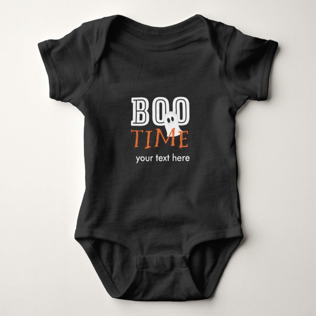 BOO TIME Ghost Personalised Custom Shirt (Front)