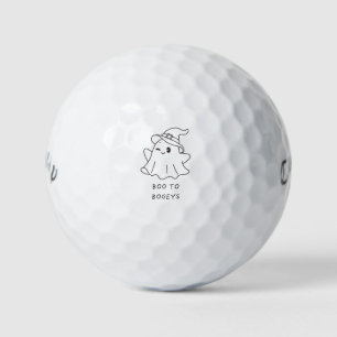 Boo To Bogeys Funny Halloween Party Favours Golf Balls