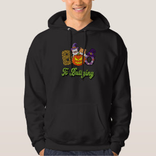 Boo To Bullying Ghost Pumpkin Orange Anti Bully Un Hoodie