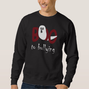 Boo To Bullying Ghost Pumpkin Orange Anti Bully Un Sweatshirt