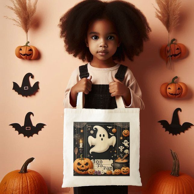 Boo to You Fall Pumpkin Jack Crew Spooky Halloween Tote Bag (Boo to You Fall Pumpkin Jack Crew Spooky Halloween Tote Bag)