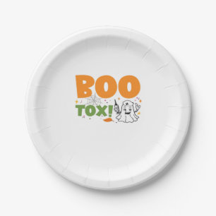 BOO Tox Nurse Injector Filler Botox Dysport Dealer Paper Plate