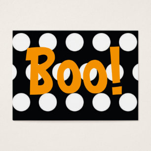 Boo! Treat Bag Tag