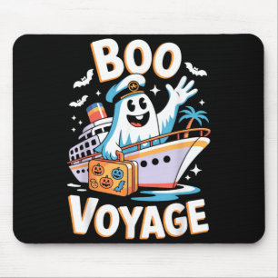 Boo Voyage Halloween Costume Spooky Funny Mouse Pad